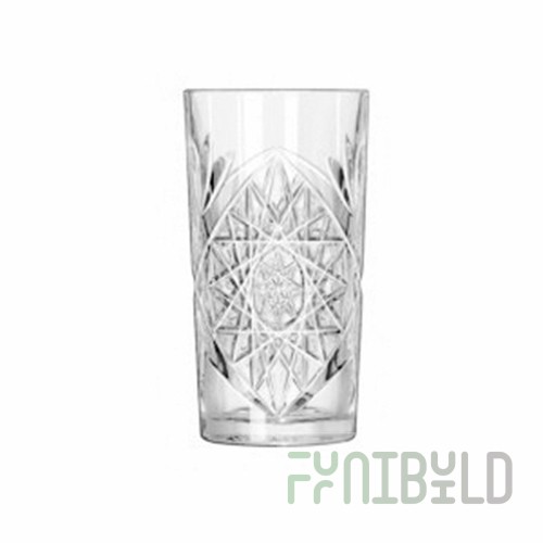 Highball glass 470ml d=80 h=155mm transparent "Hobstar", art.1010715, in pack. 6 pcs.