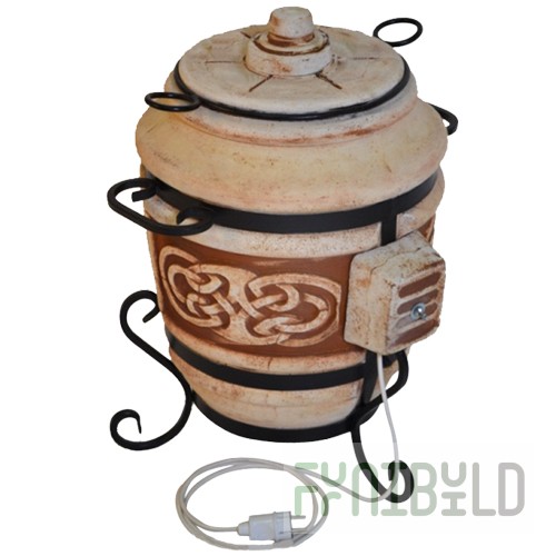 Electric tandoor "Small" (630x400mm, 6 skewers 350mm long, 39 kg)