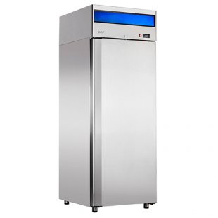 Low-temperature cabinet V=500l, ShKhN-0.5-01 stainless steel, -18°C, 700x690x2050 in