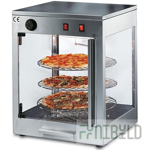 Pizza display case Sirman VETRINETTA D 38 (465x450x590 in, 0.7 kW, 220 V, thermal, up to +90°C)