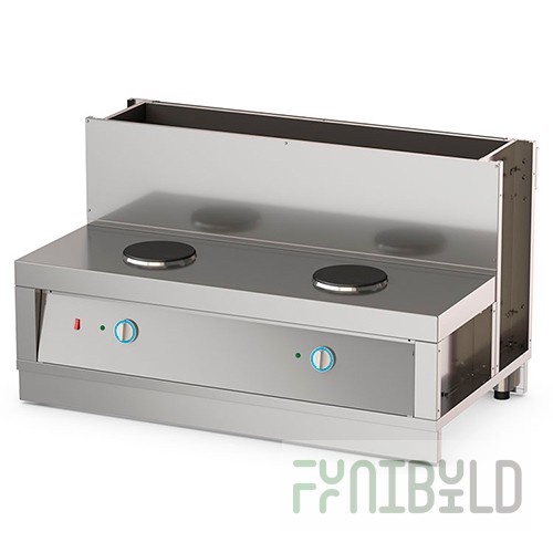1-course chafing dish, 2 burners (1370x800x815 in, 4 kW, 220 V, stand not included)