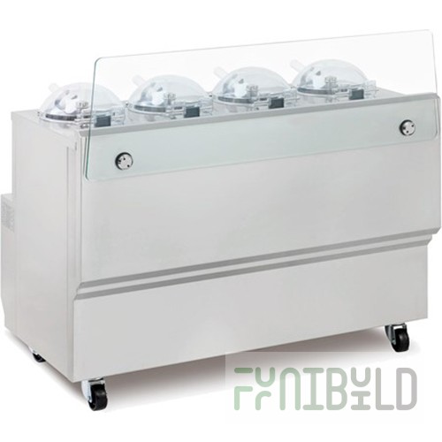 Ice cream freezer display Frigomat GX4 Kompact W