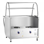 Food warmer 1 course 2 burners PMES-70M