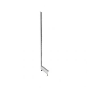 End stand H=2250 base 500 wall-mounted rack