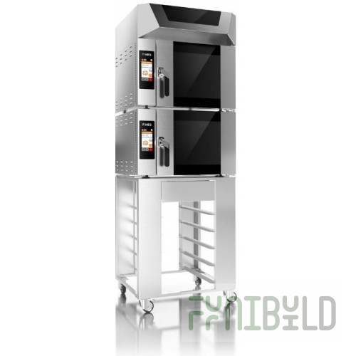 Combined oven, minnie column FINES FBM-K40/HTBM-40x2/FBM405-90WT (730x720x2040mm, 3.7-7.4 kW, 157 kg)