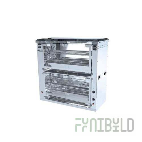Electric carousel grill (loading 90 chickens) F6K2E / 21104b (1310x720x1480mm, 20.2 kW, 380V)