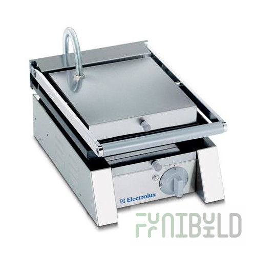 Contact grill ELECTROLUX PGRR1 / 602117 (260x435x235mm, ribbed surfaces, 1.55 kW, 220 V)