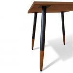 Table frame SHT-TU12 (solid beech) black/dark walnut 170x165x770 in (height when installed 730 in)