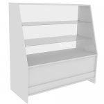 Inclined display case PBN 1200x500x1200 in (WHITE)