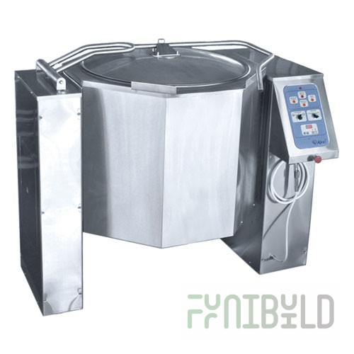 Electric food boiler KPEM-350 O (350 l, 1510x1020x1360 in) without mixer