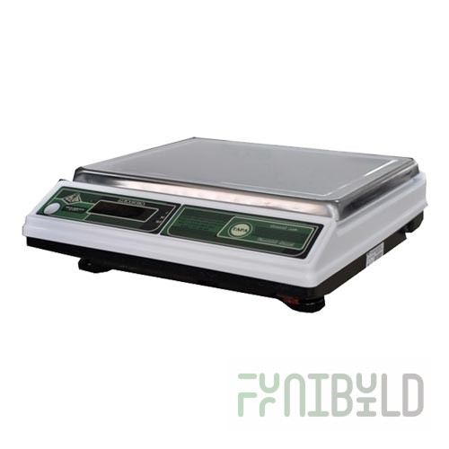 Electronic desktop scales for packaging VEU-6-0.5/1/2 (300x280x130 in, up to 6 kg)