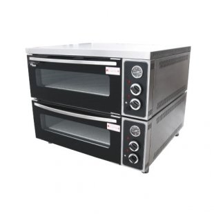 Pizza oven (electric) 2 levels with granite stone PPE/2 (940x900x710mm, 220V, 11.6 kW, weight 175 kg)