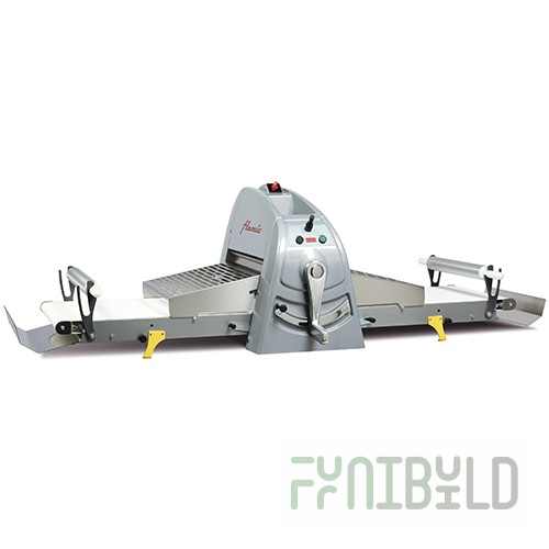 Tabletop dough rolling machine for puff pastry FLAMIC SF500BDx850 (1860x910x620mm, 0.5 kW, 380 V)