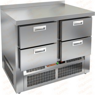 Table with refrigerated cabinet Hicold SNE 22/TN (1000x600x850mm, 0.15 kW, -2...+10 °C)