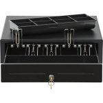 Cash drawer ATOL CD-410-B black, 410x415x100, 24V, for Shtrikh-FR