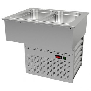 Built-in cooled bath for GN Gastrolux VOV-076/GN (760x640x592 in, 0.2 kW, 220 V)