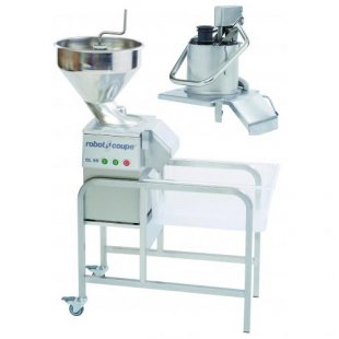 Vegetable cutter ROBOT COUPE CL55 two hoppers 3F (865x396x1272 in, 1.1 kW, 380V)