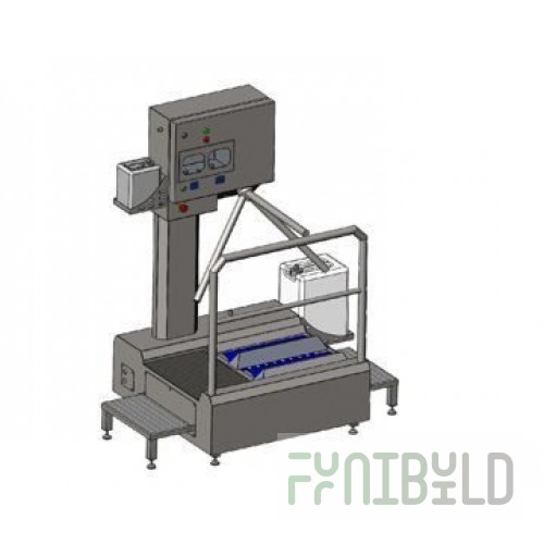 STG-022P Full Control Hygiene Station with 500mm Brushes