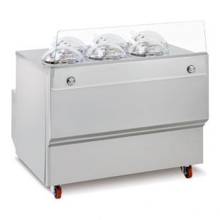 Ice cream freezer display Frigomat GX6 W