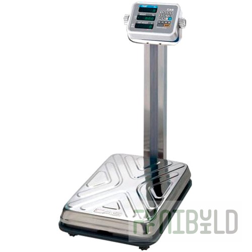 Electronic scales CAS AC-100 (420x610x825mm, platform 370x500mm, up to 100 kg)