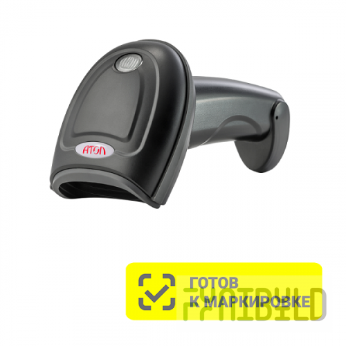 Wireless 2D barcode scanner ATOL SB2109 BT USB (black)