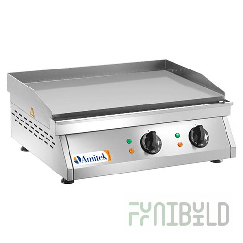 Frying surface Amitek FT2L art. 100440003 (600x500x200 in, 6 kW, 380 V)