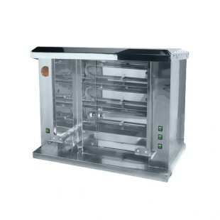 Electric spit grill F3U2E (950x570x750 in, 380V, 6.8 kW, weight 66 kg)