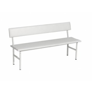 Bench with backrest MSC-208 art. 2254