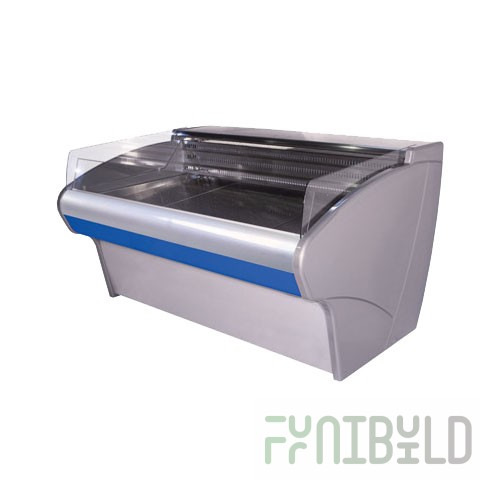 Medium-temperature open display case 1500x1100x900mm, G110 SM 1.5-2 (ВХСо-1.5 Сarboma G110) +2...+6 С, 1.03 sq.m.