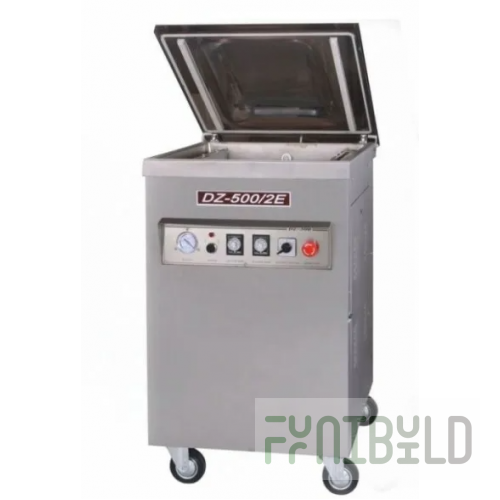 Floor vacuum packer DZ-500/2E (650x570x1010 in, 220/380 V, 0.9 kW, painted)