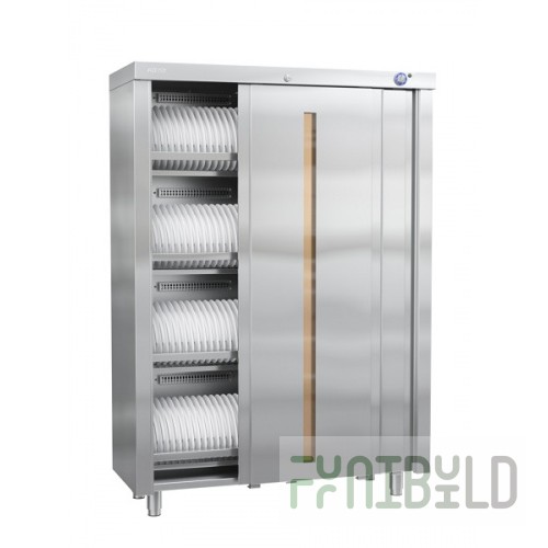Sterilization cabinet for tableware and kitchen utensils ШЗДП-4-1200-02-1 (1200х600х1700 in, without shelves)