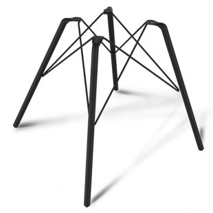 Chair frame SHT-S37 / 909908 (black moire), 470x460x430 in