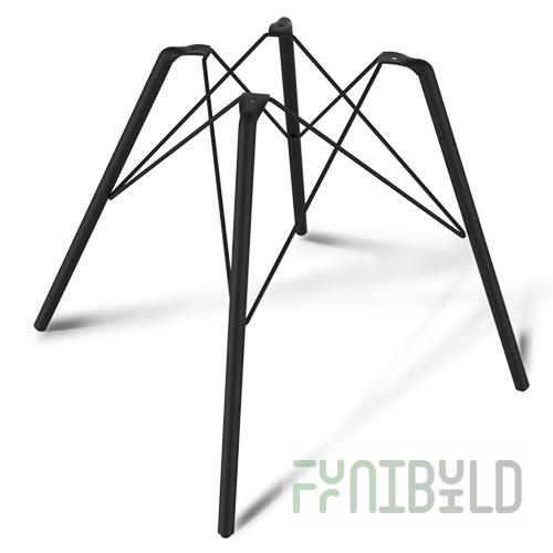 Chair frame SHT-S37 / 909908 (black moire), 470x460x430 in