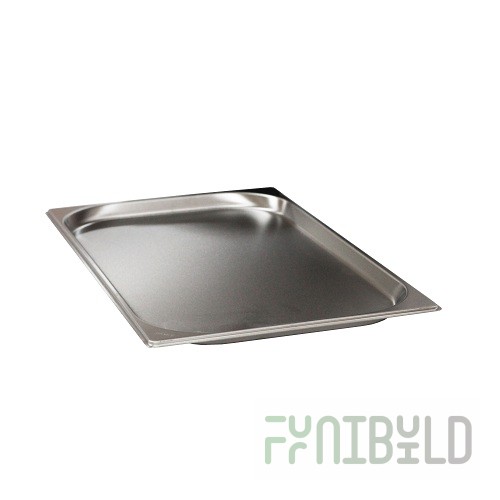Gastronorm container without lid stainless steel GN-1/1 depth 20 (530x325x20 in.), in pack 5/10 pcs.