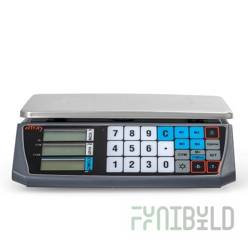 Trade scales ATOL MARTA (without stand, COM port, RS-232 cable, FDU license)_with verification