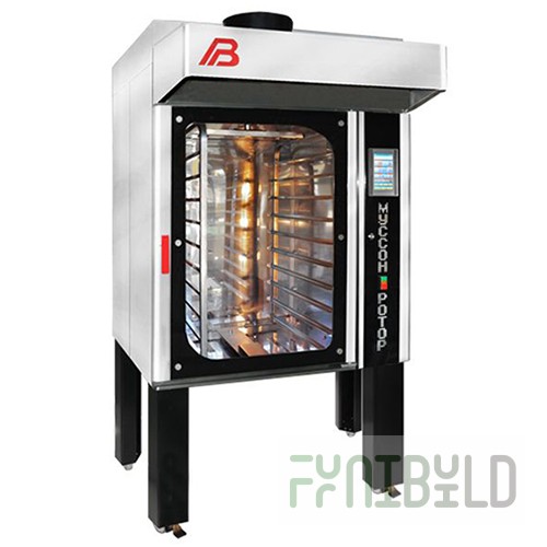 Rotary oven Musson-rotor 33 (B750.00.00.00.000) (1120x1345x1489(1120x1345x2250, 23.5 kW, 380 V)