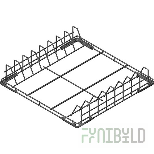 Cassette for trays/baking trays SMEG WB60T03 (600x500, 5 baking trays 600x400mm, mesh with ribbed coating