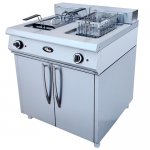 Electric deep fryer F2ZhTLFrE (2 tanks of 13 l., 860x800x900 in)