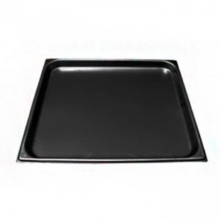 Baking tray 530x470x30 in, black. meth (for EP stove ovens and ShZhE cabinets)