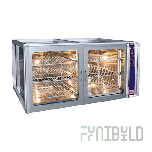 Proofing chamber ШРТ-6-ЭШ (6 shelves-grids, glass door, partially stainless steel, 1300x1022x650mm)