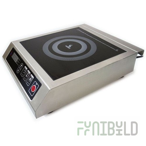 Induction cooker AIRHOT IP3500 (340x440x117 in, stainless steel body, 8 power levels)