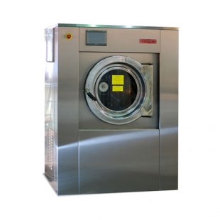 Washing machine VO-40 (button, painted steel) (1270 (1500) x 1290 (1450) x 1700 (1950) in, load 40 kg, 380 V, 37-42 (772) rpm, weight 930 (1035) kg)