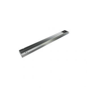 Condensate collection tray LTO-TRM, 660x73x25mm, stainless steel