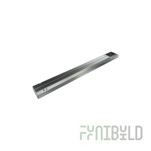 Condensate collection tray LTO-TRM, 660x73x25mm, stainless steel