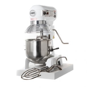 Planetary mixer HURAKAN HKN-IP20F (496x530x780) in, 3 speeds, removable bowl n/st 20 l, hook)