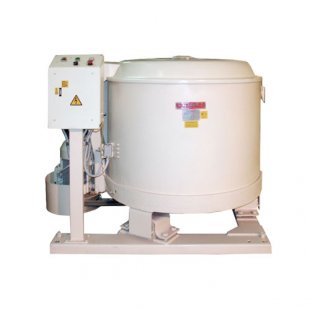 Centrifuge KP-223 (1605 (1750) x 1150 (1340) x 1170 (1400) in, load 50 kg, production 300 kg/h, 380 V, weight 1000 (1117) kg)