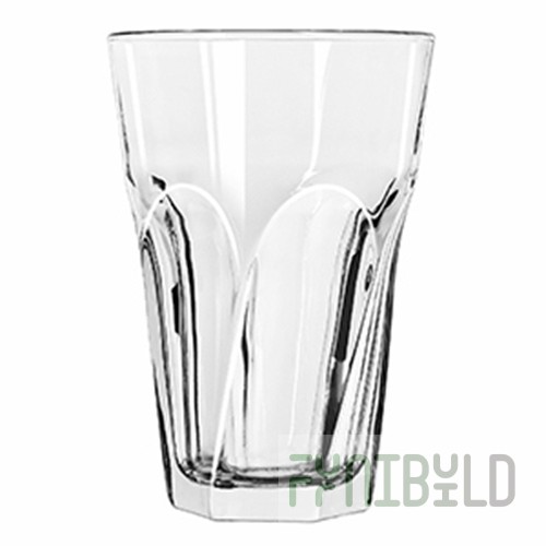 Highball glass 410ml d=95 h=135mm transparent "Gibraltar Twist" art.1010644, pack of 6 pcs.