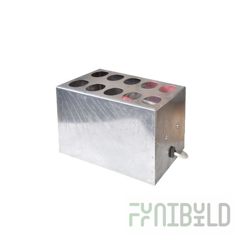Ovoscope (egg quality indicator) stainless steel (217x157x135 in) art. OV-10