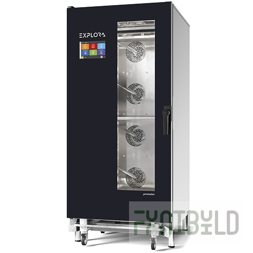 Combi steamer PIRON PF1716 EXPLORA PROMETEO (16 600x400, 36 kW, 870x1000x1930 in)