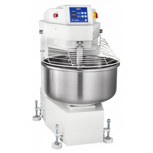 Spiral dough mixing machine TMS-100NN-2P (325 kg/hour, 750x1075x(1250)1280 in, 100 l.)